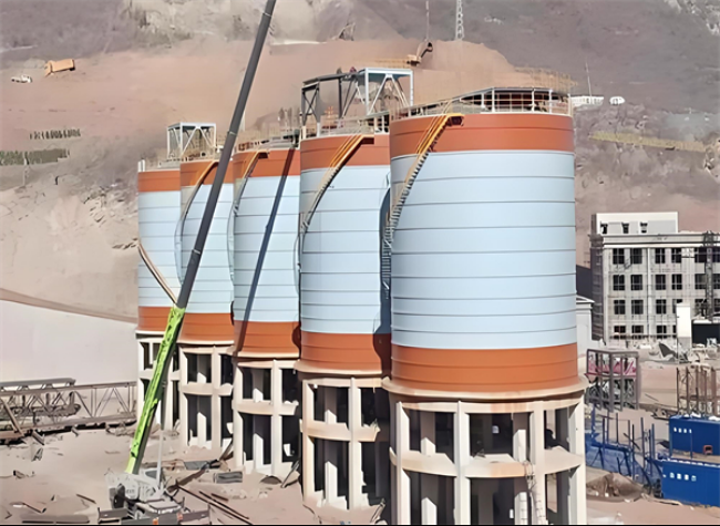 茶陵高架钢板仓